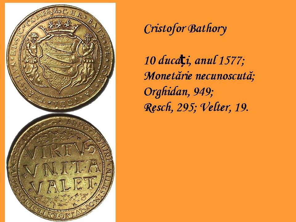 Cristofor Bathory, 10 ducati, 1577