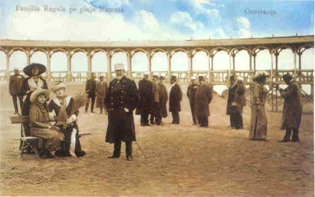 Romanian Royal Family at Mamaia Beach