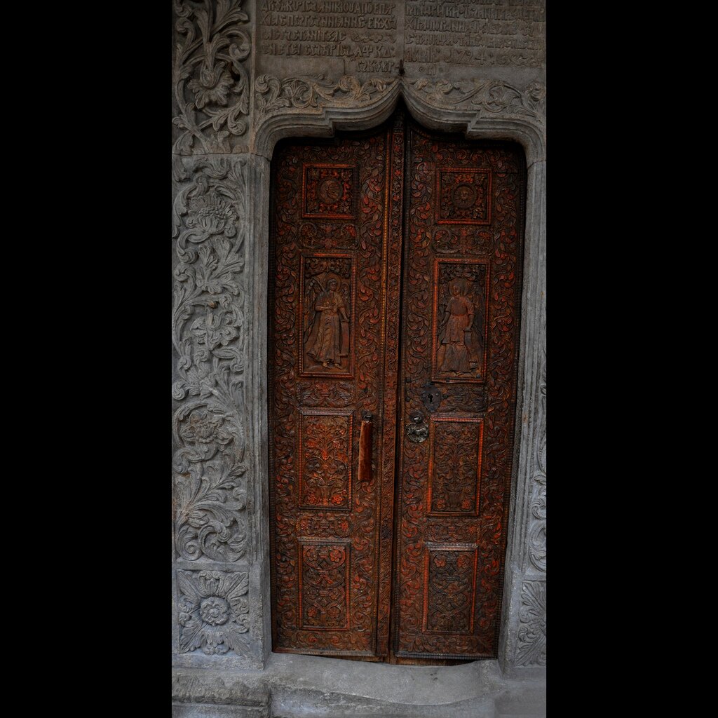 the doors of the church