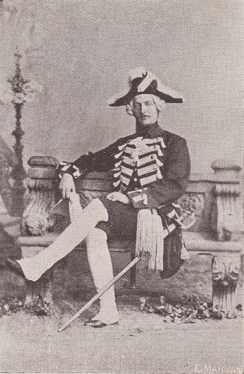 Ferdinand at a costume bal at he Royal Palace