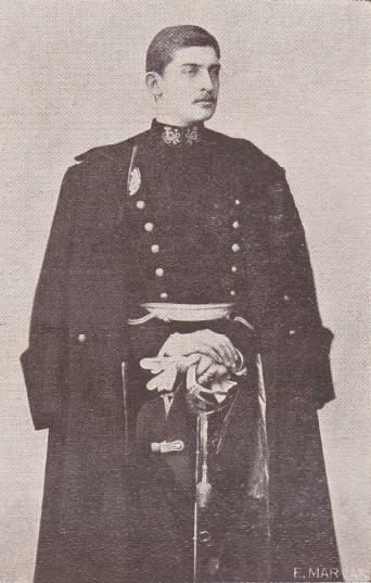 Ferdinand at he rank of Lieutnant