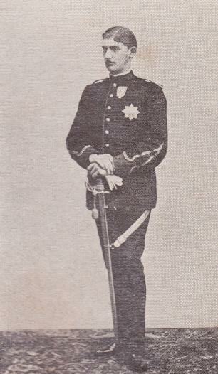 Ferdinand at he rank of Lieutnant