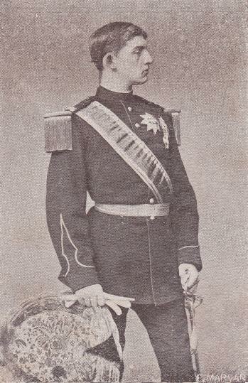 Ferdinand at he rank of under Lieutnant