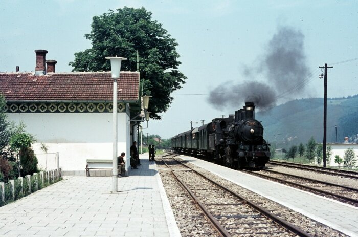 Train station in Moldova