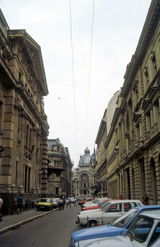 1990. Stavropoleos Street . Old City 