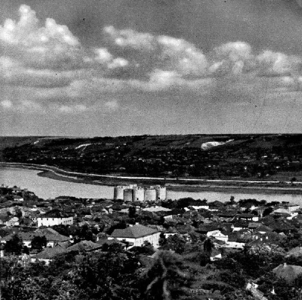 View of Soroki on the Dniester 