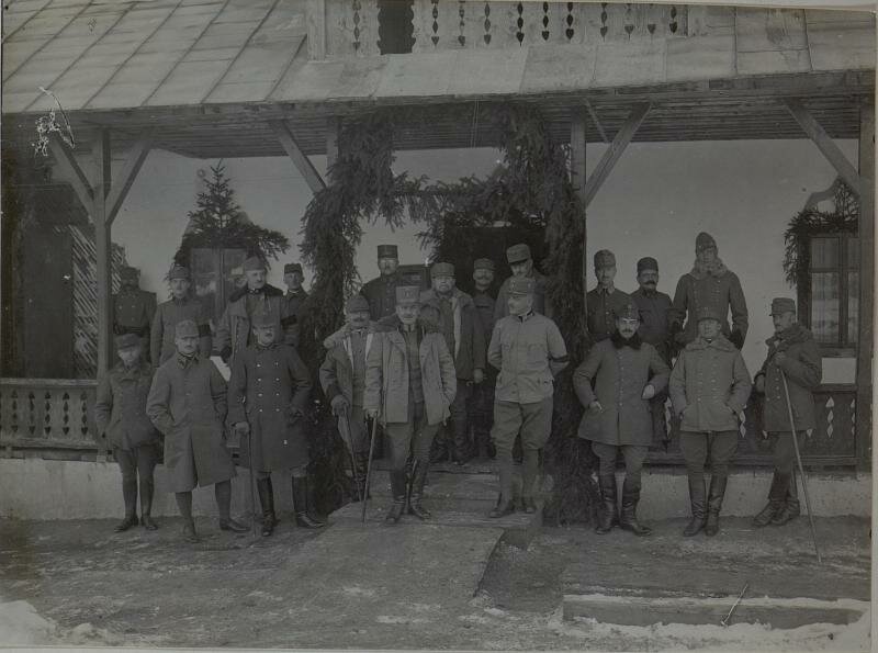 Division Staff in Neagra Șarului