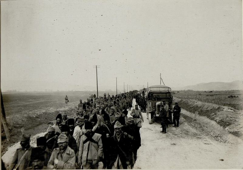 Romanian prisoners of war in Petrosani, 05 11 1916